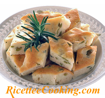 Focaccia alle olive